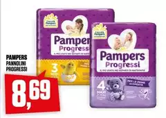 Pampers - Pannolini Progressi Pampers - Pannolini Progressi
