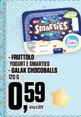 Fruttolo -  Yogurt E Smarties