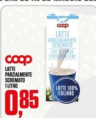 Coop - Latte Parzialmente Scremato