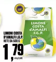 Costa - Limoni  D'Amalfi I.G.P.
