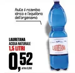 Lauretana - Acqua Naturale Lauretana - Acqua Naturale