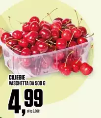 Ciliegie Vaschetta Da 500 G Ciliegie Vaschetta Da 500 G