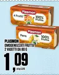 Plasmon - Omogeneizzati Frutta