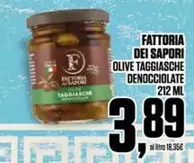 Fattoria dei sapori - Olive Taggiasche Denocciolate Fattoria dei sapori - Olive Taggiasche Denocciolate