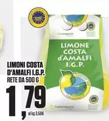 Costa - Limoni  D'Amalfi I.G.P.