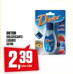 Dietor - Dolcificante Liquido Dietor - Dolcificante Liquido