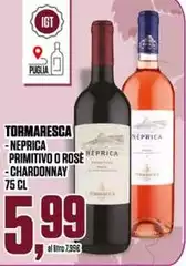 Tormaresca - Neprica Primitivo O Rose Chardonnay