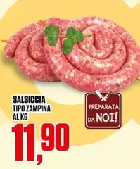Salsiccia Tipo Zampina Salsiccia Tipo Zampina