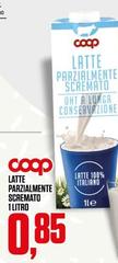 Coop - Latte Parzialmente Scremato