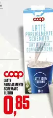 Coop - Latte Parzialmente Scremato Coop - Latte Parzialmente Scremato