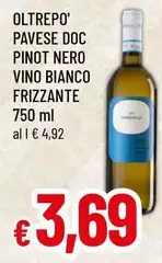 Pinot Nero - Oltrepo' Pavese DOC  Vino Bianco Frizzante