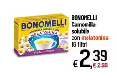 Bonomelli - Camomilla Solubile Con Melatonina
