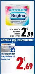 Regina - Carta Igienica Rotoloni