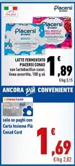 Conad - Latte Fermentato Piacersi Conad - Latte Fermentato Piacersi