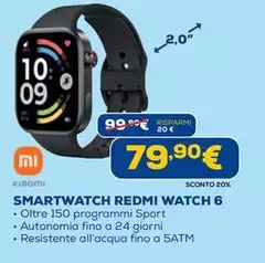 Xiaomi - Smartwatch Redmi Watch 6