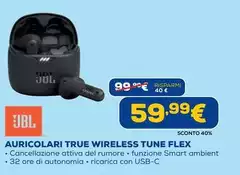 Jbl - Auricolari True Wireless Tune Flex