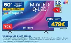 TCL - Miniled Q-Led Smart 50C69K
