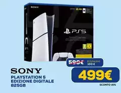 Sony - Playstation 5 Edizione Digitale 