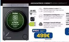 Haier - Asciugatrice X Serie 7 HD100-C367GU1-IT Haier - Asciugatrice X Serie 7 HD100-C367GU1-IT