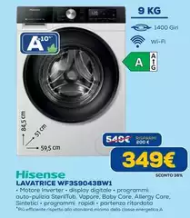 Hisense - Lavatrice WF3S9043BW1 Hisense - Lavatrice WF3S9043BW1