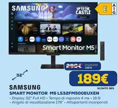Samsung - Smart Monitor M5 LS32FM500EUXEN Samsung - Smart Monitor M5 LS32FM500EUXEN