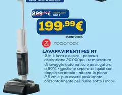 Roborock - Lavapavimenti F25 RT