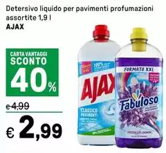 Ajax - Detersivo Liquido Per Pavimenti Ajax - Detersivo Liquido Per Pavimenti