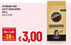 Caffè Vergnano 1882 - Gran Aroma Caffè Vergnano 1882 - Gran Aroma