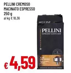 Pellini - Cremoso Macinato Espresso Pellini - Cremoso Macinato Espresso