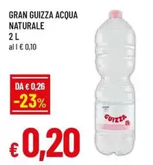 Guizza - Acqua Naturale Guizza - Acqua Naturale