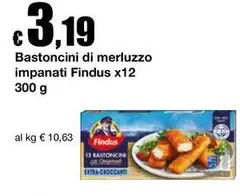 Findus - Bastoncini Di Merluzzo Impanati Findus - Bastoncini Di Merluzzo Impanati