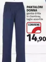 Pantaloni Donna