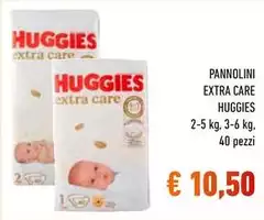 Huggies - Pannolini Extra Care Huggies - Pannolini Extra Care