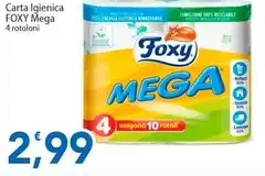 Foxy - Carta Igienica Mega Foxy - Carta Igienica Mega
