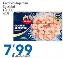 Findus - Gamberi Argentini Sgusciati