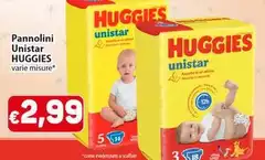Huggies - Pannolini Unistar Huggies - Pannolini Unistar