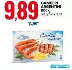 Ondina - Gamberi Argentini Ondina - Gamberi Argentini