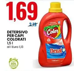 Dexal - Detersivo Per Capi Colorati Dexal - Detersivo Per Capi Colorati