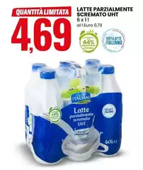 Latte Parzialmente Scremato UHT