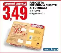 Pancetta Premium A Cubetti Affumicata Pancetta Premium A Cubetti Affumicata