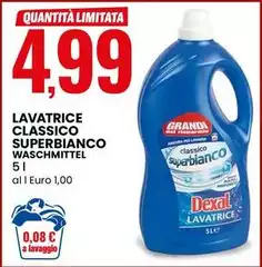 Dexal - Lavatrice Classico Superbianco Dexal - Lavatrice Classico Superbianco