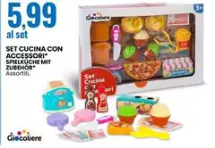Set Cucina Con Accessori