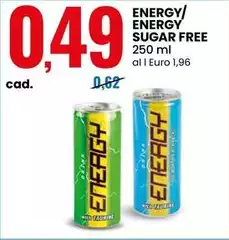 Energy/ Energy Sugar Free