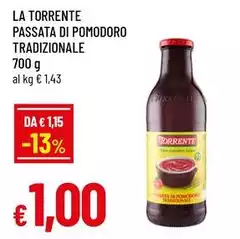 La Torrente - Passata Di Pomodoro Tradizionale La Torrente - Passata Di Pomodoro Tradizionale