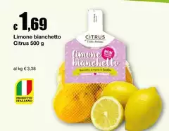 Citrus - Limone Bianchetto