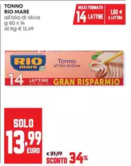Rio Mare - Tonno All'Olio Di Oliva