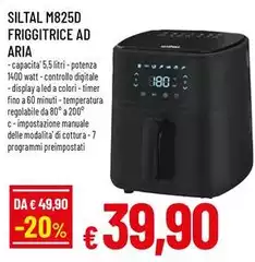 Siltal - M825D Friggitrice Ad Aria