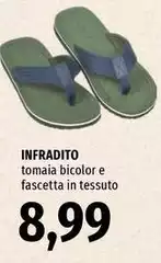 Infredito Tomaia Bicolor E Fascetta In Tessuto 