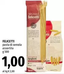 Felicetti - Pasta Di Semola Felicetti - Pasta Di Semola