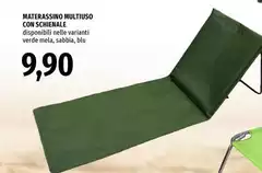 Materassino Multiuso Con Schienale   
